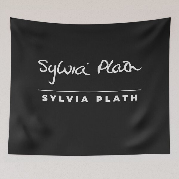 Item preview, Sylvia Plath signature t-shirt designed and sold by CMYKStudio.