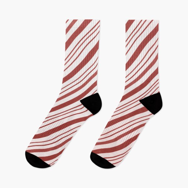 Item preview, peppermint candy holiday stripe designed and sold by MGuyerArt.