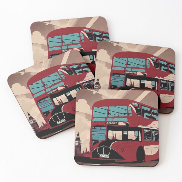 Item preview, Red Bus designed and sold by Myriam Iart.