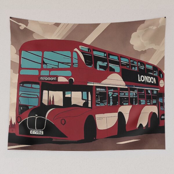 Item preview, Red Bus designed and sold by Myriam Iart.