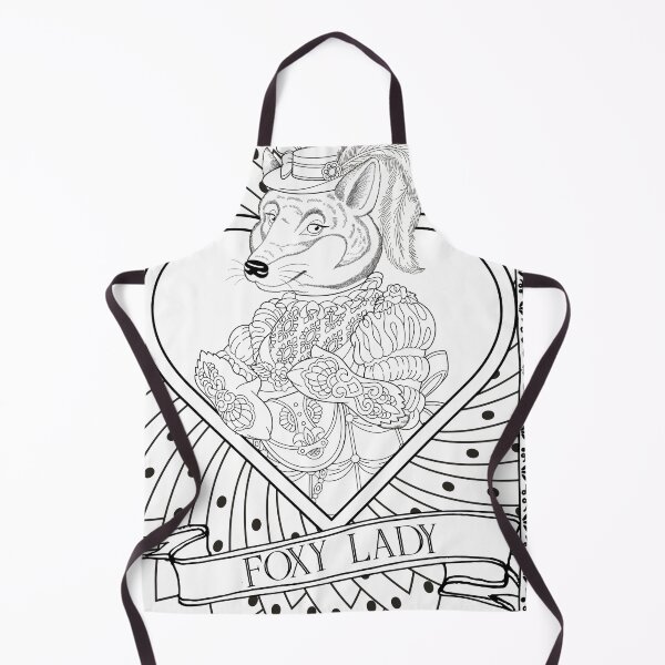 Item preview, Foxy Lady Funny Magical Fantasy Animal Fox For Wife & Girlfriend designed and sold by Mrspink16.