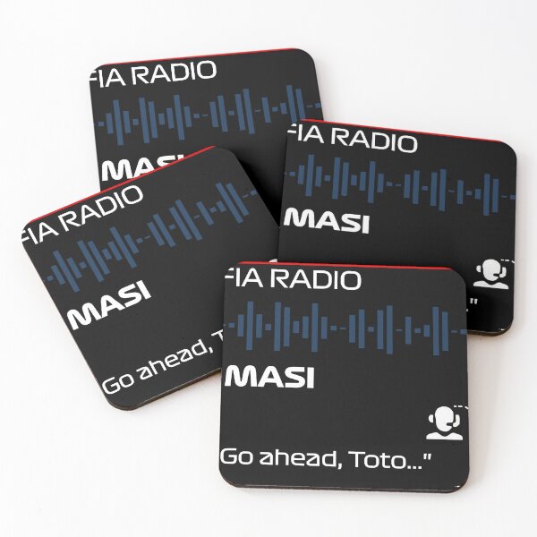 Item preview, Go ahead Toto - Michael Masi Quote - F1 Team Radio designed and sold by StickItOnPole.