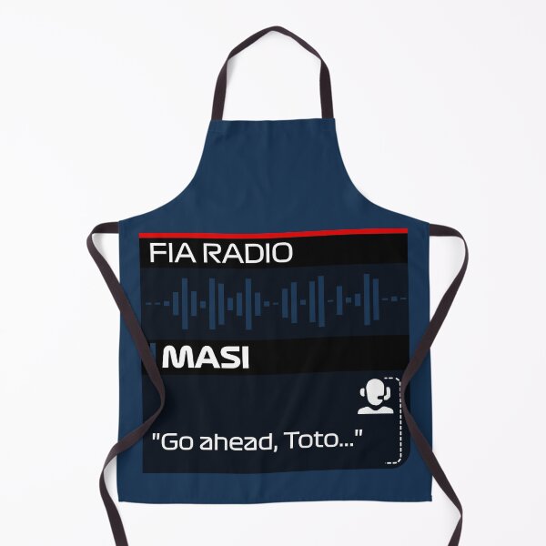 Item preview, Go ahead Toto - Michael Masi Quote - F1 Team Radio designed and sold by StickItOnPole.