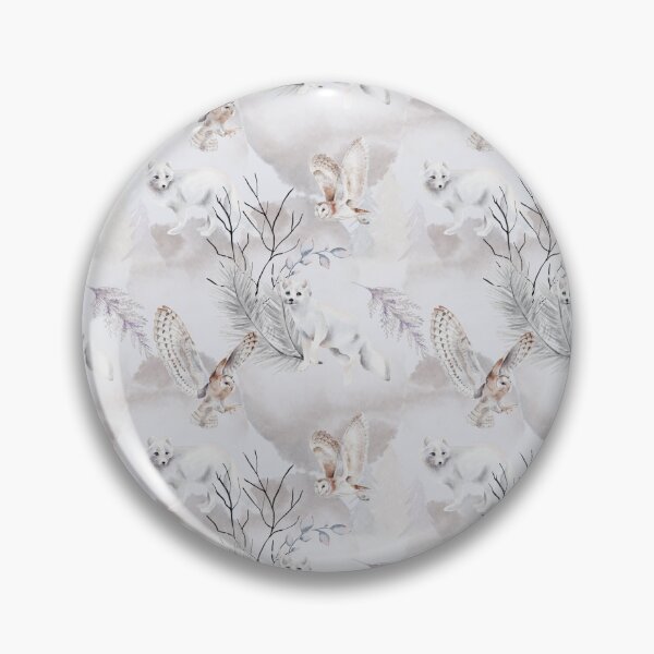 Item preview, Winter Nights Snowy Owl designed and sold by WildAliceArt.