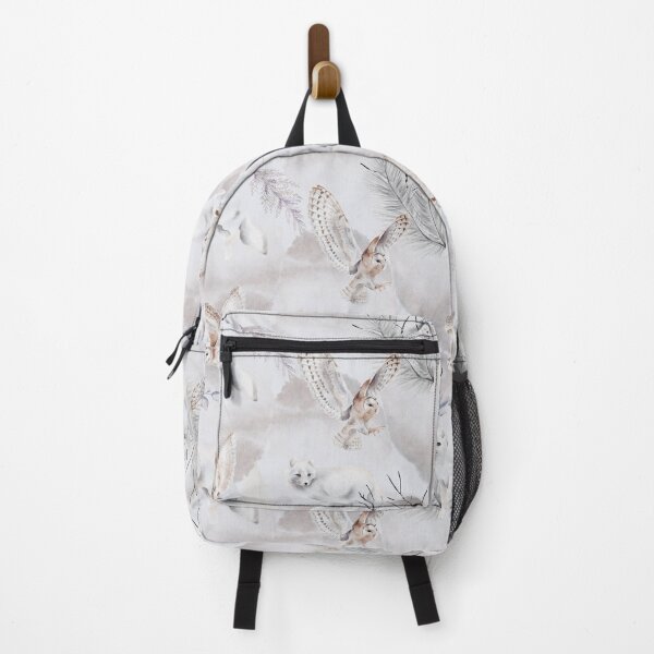 Item preview, Winter Nights Snowy Owl designed and sold by WildAliceArt.