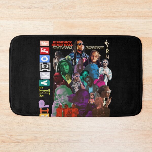 Item preview, R.I.P. Takeoff (Kirshnick Khari Ball) Migos Fan Collage designed and sold by VantaTheArtist.