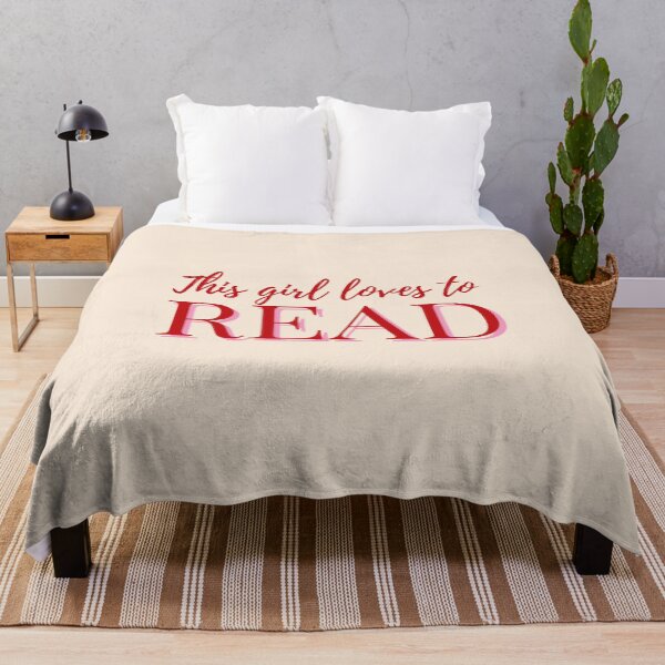 Item preview, This girl loves to read designed and sold by venomouspixie.