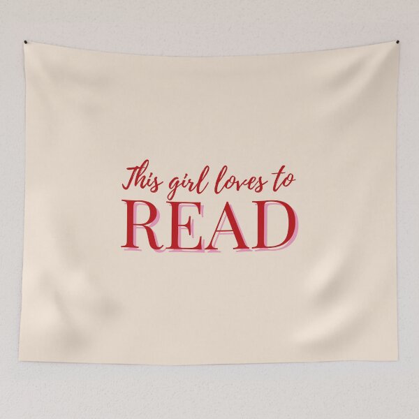 Item preview, This girl loves to read designed and sold by venomouspixie.
