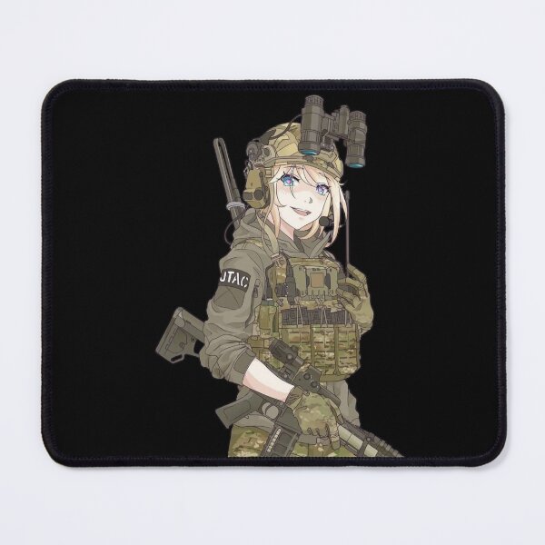Item preview, Military Anime Girl designed and sold by kittiescuties.