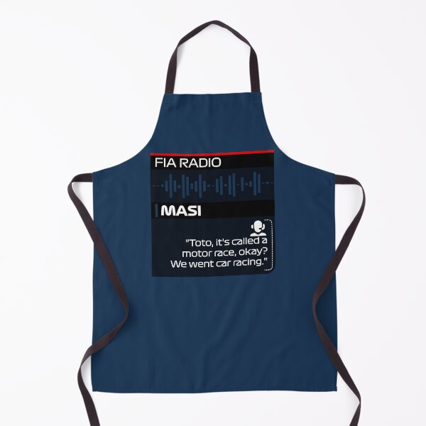 Item preview, Toto it's called a motor race we went car racing - Michael Masi Quote - F1 Team Radio designed and sold by StickItOnPole.