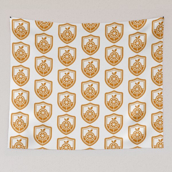 Item preview, Naranja Academy logo inkblot designed and sold by ValArtStudio.