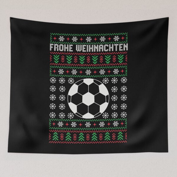 Item preview, Frohe Weihnachten - Fußball ugly sweater designed and sold by Georgy09.