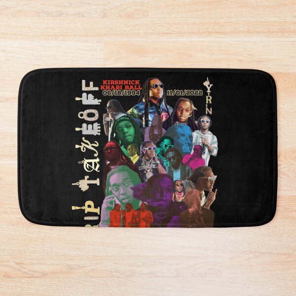 Item preview, R.I.P. Takeoff (Kirshnick Khari Ball) Migos Fan Collage (Icey Pendant Edition) designed and sold by VantaTheArtist.