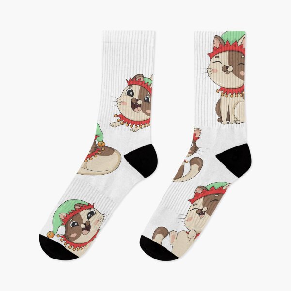 Item preview, funny Christmas Cat Closeup designed and sold by TheStyleClub ⭐⭐⭐⭐⭐.