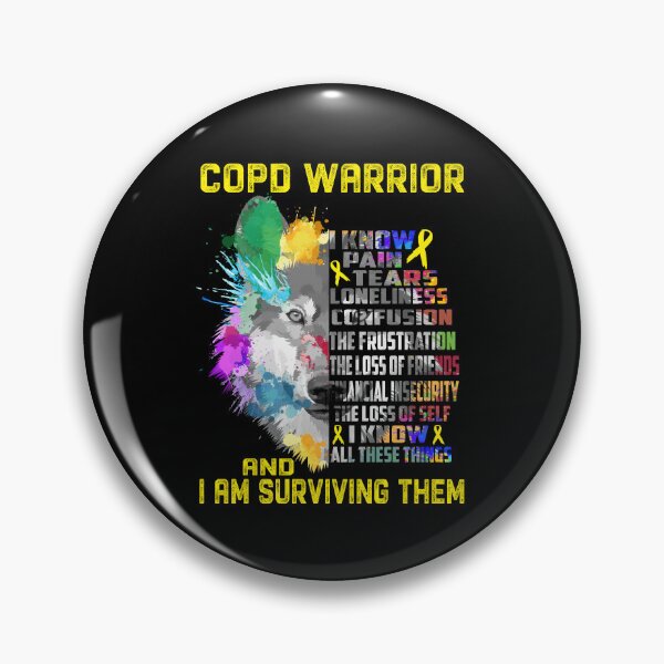 Item preview, COPD Warrior - I Know All These Things and I Am Surviving Them designed and sold by CansellBar.