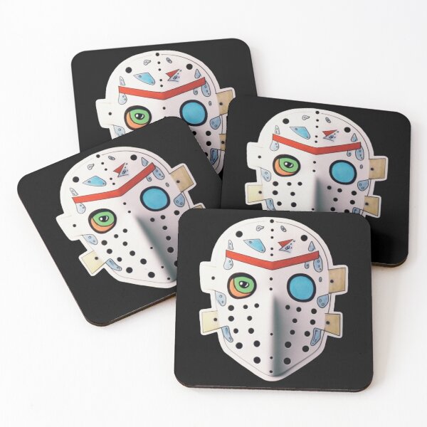 Item preview, Vintage Goalie Mask - Kids Drawing designed and sold by Eye on the Blueline.