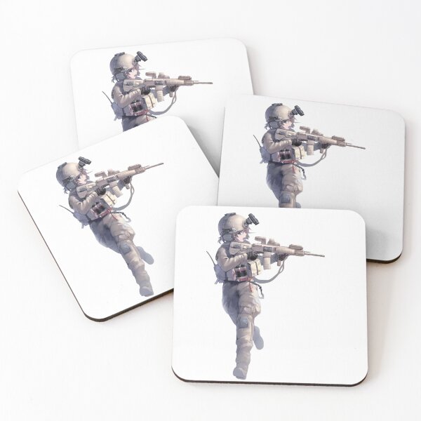 Item preview, Military Anime Girl designed and sold by kittiescuties.