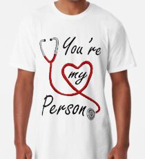 Du bist meine Person Longshirt