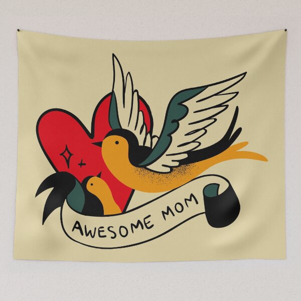 Item preview, Awesome mom day for thr tatto loving mother in your life. designed and sold by LGMmugsdesign.
