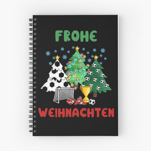 Item preview, Frohe Weihnachten - Weihnachtsbäume mit Fußbälle designed and sold by Georgy09.