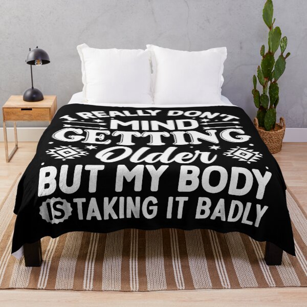 Item preview, My Body Is Taking Getting Older Badly - Funny Saying  designed and sold by handsoftime2020.