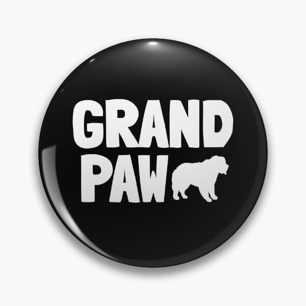 Item preview, Grand Paw Funny St Bernard Grandpa Dad Dog Gift  designed and sold by Guarddogdrive.