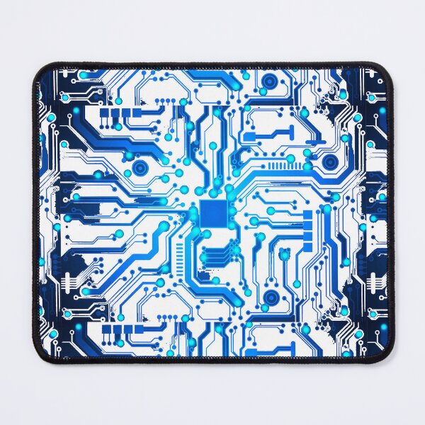 Item preview, Blue Circuit Board  designed and sold by Jen K Wilson.