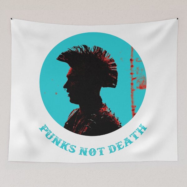 Artikelvorschau, elbkatz` PUNKS NOT DEATH entworfen und verkauft von Kathleen Follert.