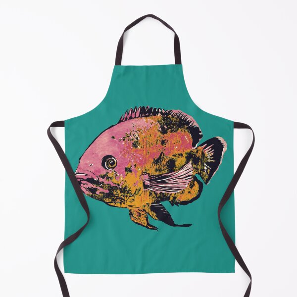 Item preview, Colorful Pink and Orange Oscar Fish designed and sold by ginaisarty.