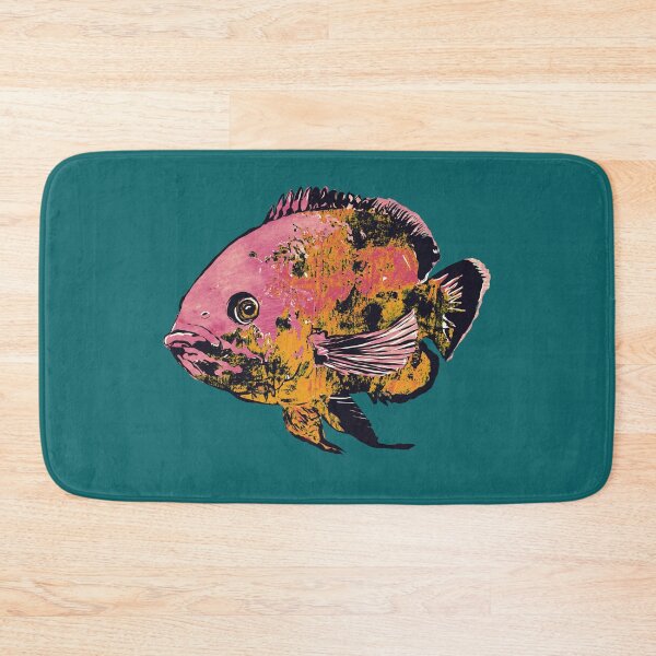 Item preview, Colorful Pink and Orange Oscar Fish  designed and sold by ginaisarty.