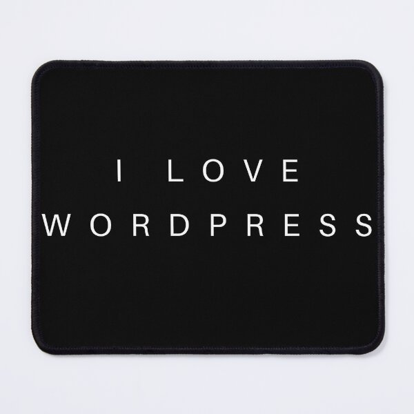 Item preview, I love wordpress designed and sold by Oreo2020 Creations.