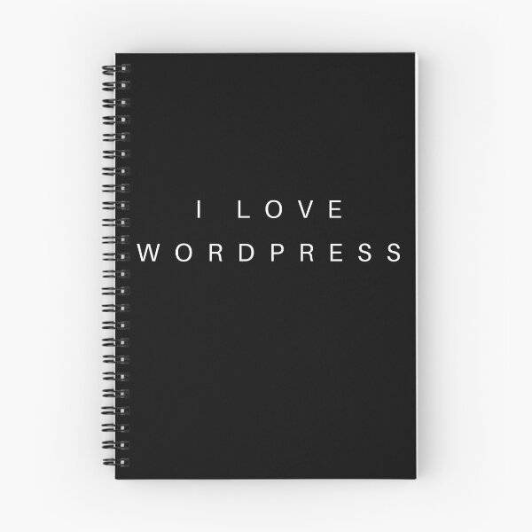 Item preview, I love wordpress designed and sold by Oreo2020 Creations.