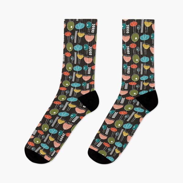 Item preview, Mid Century Flowers Simple designed and sold by Amy VanMeter.