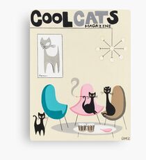 Cool Cats Magazine Canvas Print