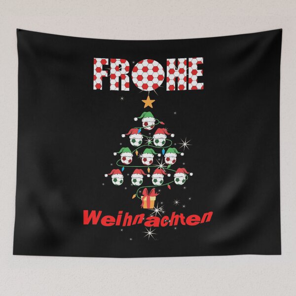Artikelvorschau,  Frohe Weihnachten - Fußball Weihnachtsbaum entworfen und verkauft von Georgy09.