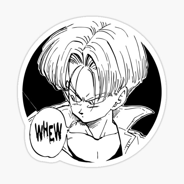 Stickers Dragon Ball - Gohan & Trunks 2pcs