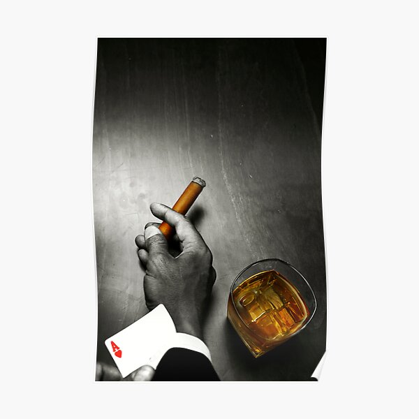 Poker Noir Poster