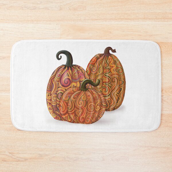 Item preview, Glass Pumpkins by Heather Nafe Art designed and sold by HeatherNafeArt.
