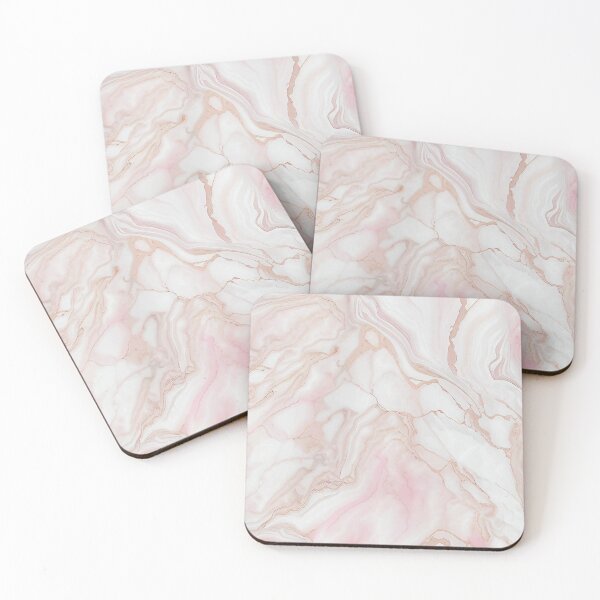 Item preview, Rose Quartz Elegant Marble Pattern designed and sold by MythicPrompts.