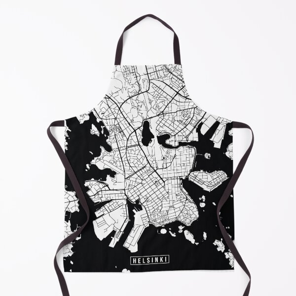 Item preview, Helsinki, Finland Street Map designed and sold by InkistPrints.