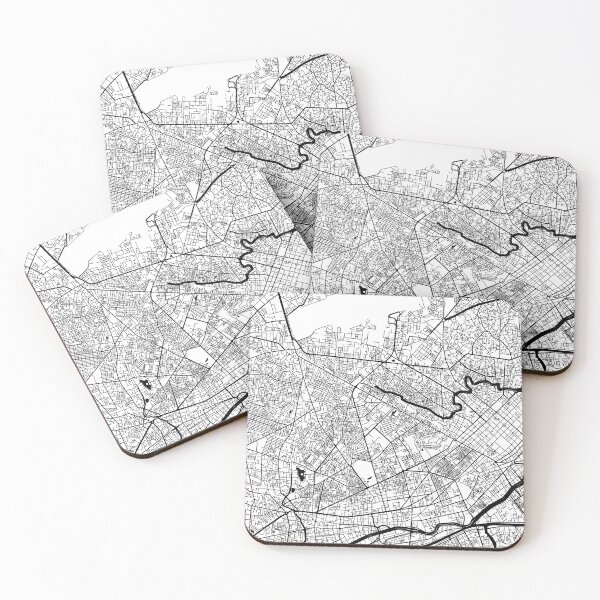 Item preview, Ho Chi Minh City, Vietnam Street Map designed and sold by InkistPrints.