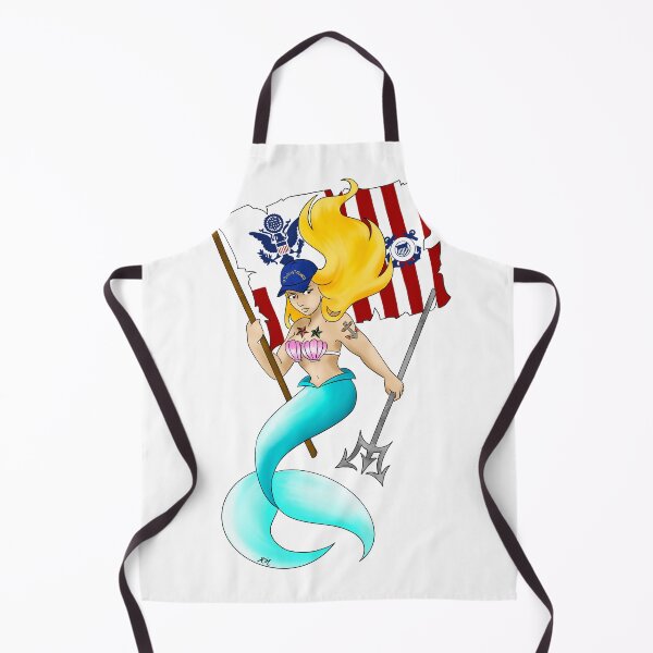 Item preview, USCG Mermaid designed and sold by ArtByKarla.