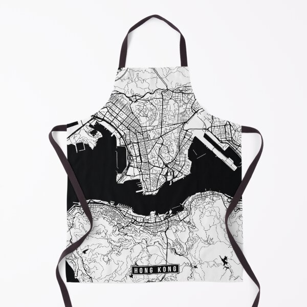 Artikelvorschau, Hong Kong Street Map entworfen und verkauft von InkistPrints.
