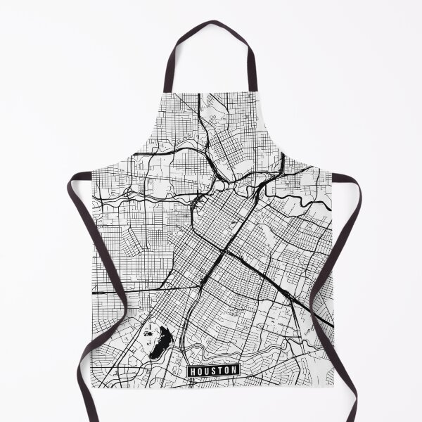 Item preview, Houston, Texas Street Map designed and sold by InkistPrints.
