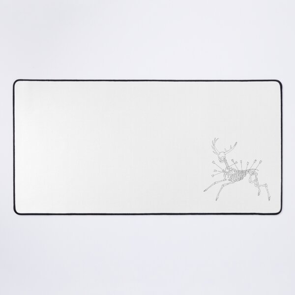 Item preview, Frida Khalo deer painting recreation black line version designed and sold by House of Leaves & others.
