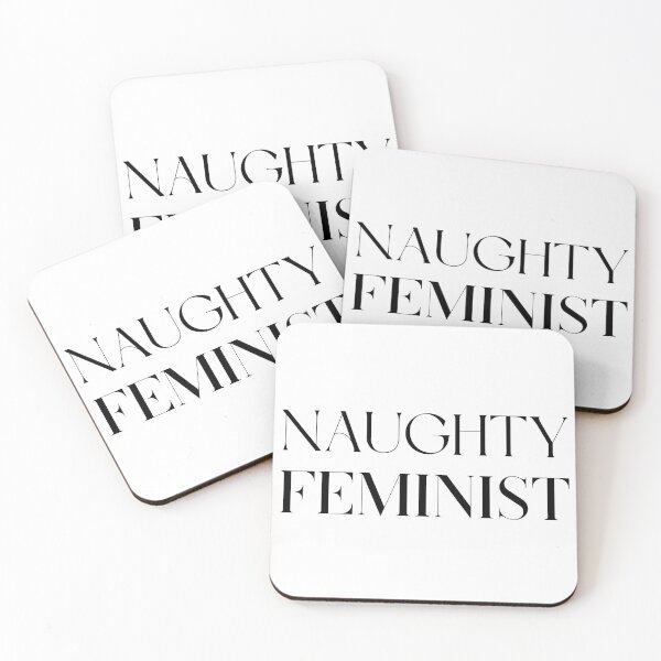 Item preview, NAUGHTY FEMINIST | SANTA'S NAUGHTY LIST designed and sold by Festive Feminist.