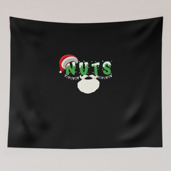 Item preview, Nuts and Chest Funny Christmas -  designed and sold by JustBeCool ⭐⭐⭐⭐⭐.