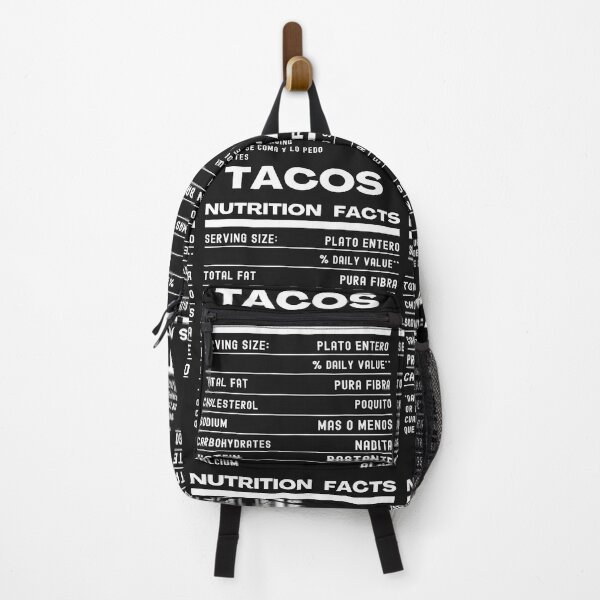Item preview, Tacos nutrition facts,comida mexicana designed and sold by erozzz.