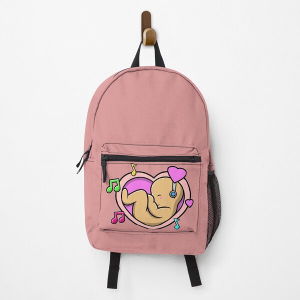 Item preview, Baby girl listens to the music in a heart designed and sold by Artbellachi.