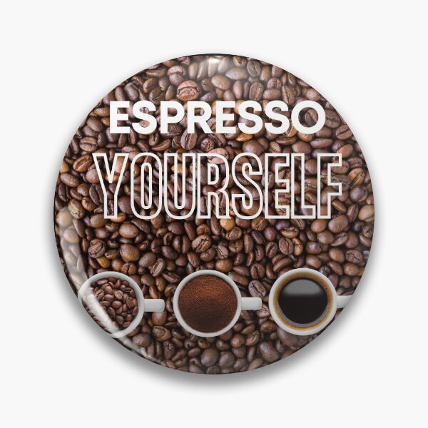 Item preview, Espresso Yourself - Cups of Coffee and Beans designed and sold by MtWoodsonSales.